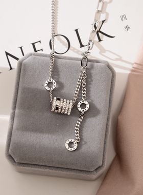 防过敏不掉色夸张蛮腰流苏项链