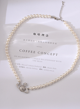 女时尚百搭项链毛衣链锁骨颈链