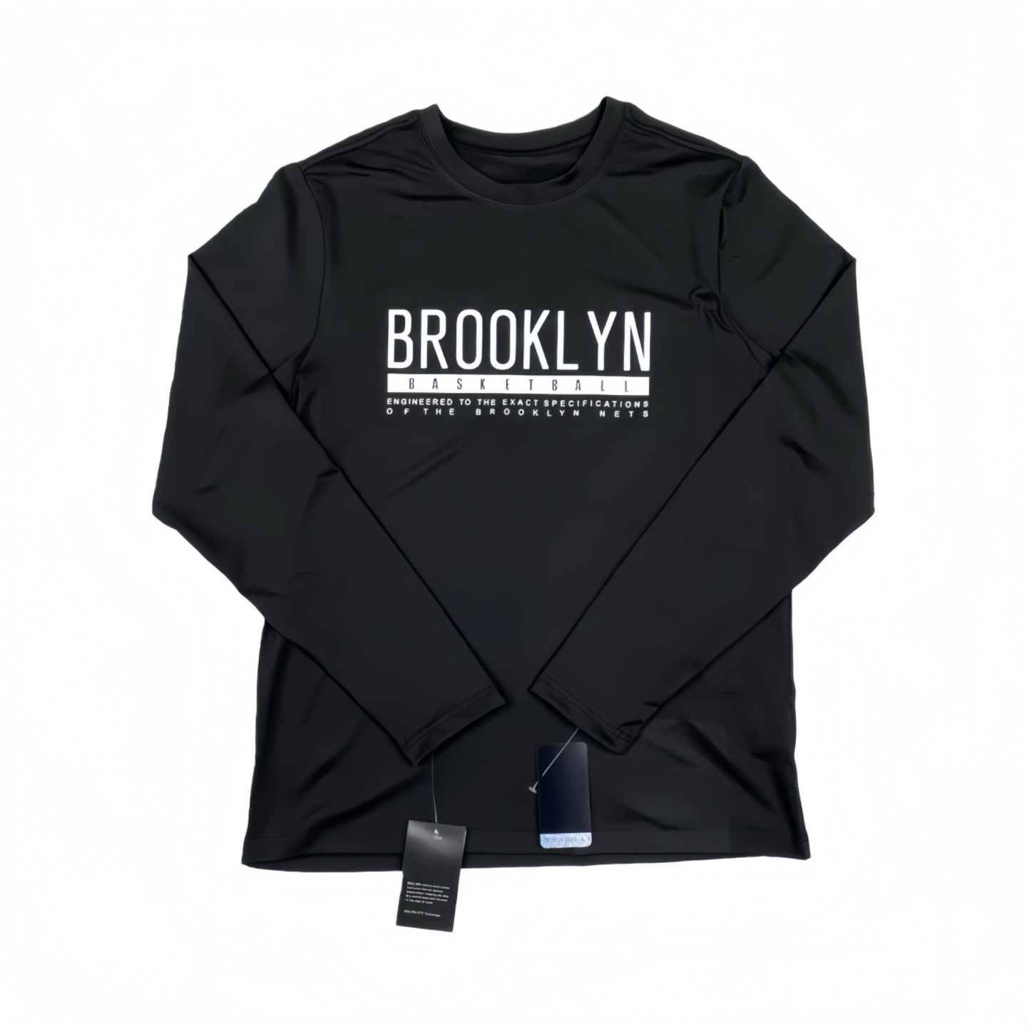 春秋新赛季联盟篮网队Brooklyn男子运动篮球速干弹力训练长袖T恤,运动服/休闲服装,运动T恤,淘宝优惠券,粉丝福利购,淘宝优惠卷