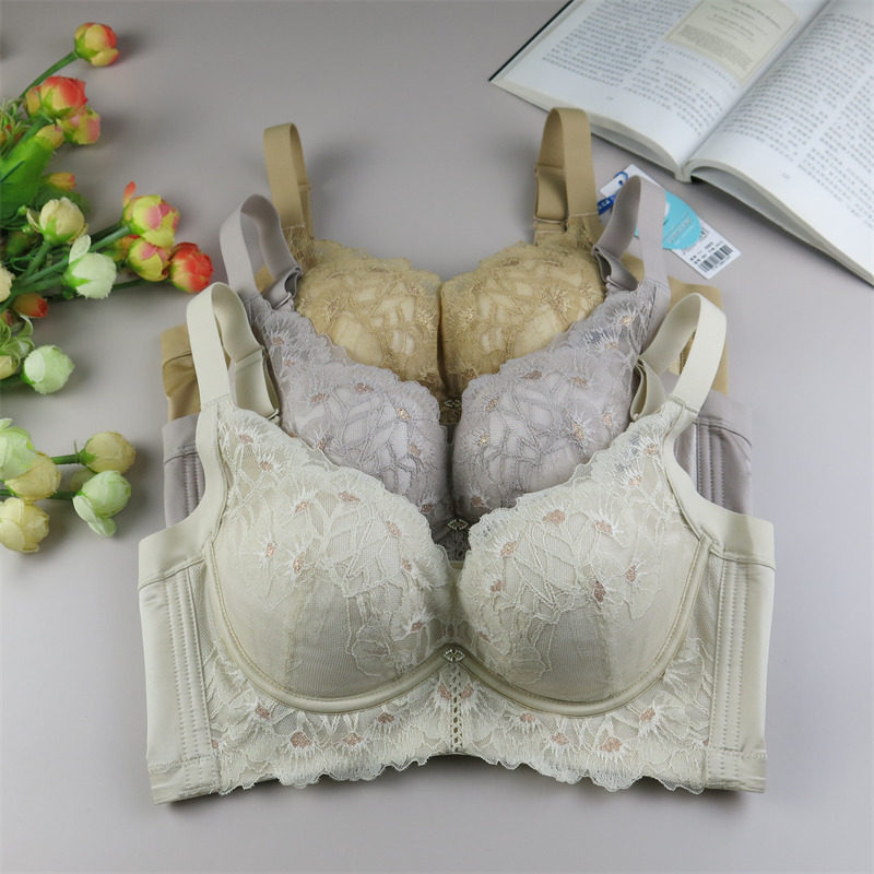 奥丝蓝黛文胸正品2025新款女软钢圈上托收副乳聚拢调整型内衣T17