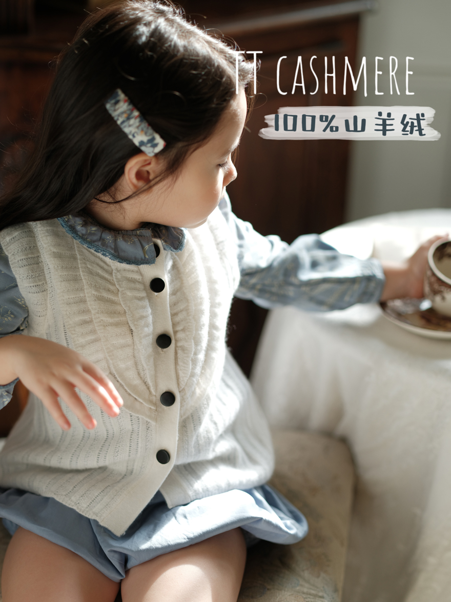 蒙威飒公主风秋天女山羊绒