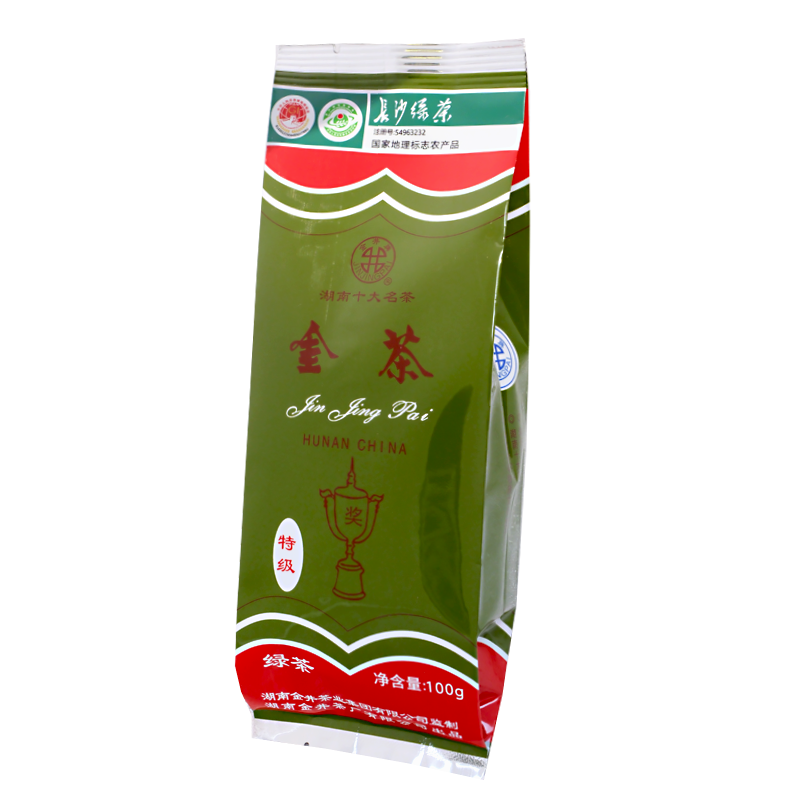 金井牌绿茶特级金茶100g湖南名茶