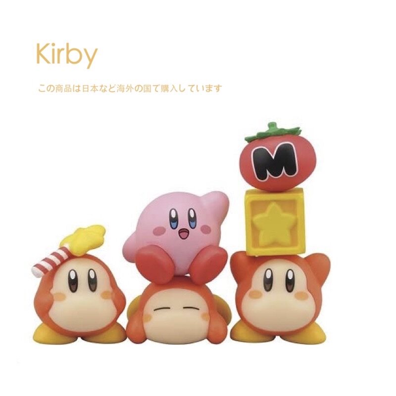 星之卡比日本桌面摆件积木玩具