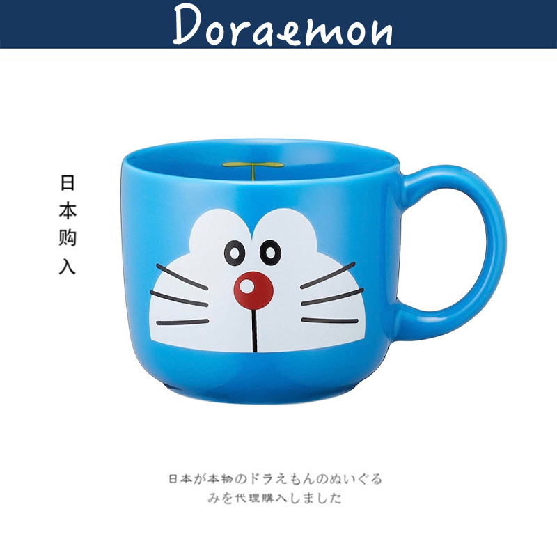 doraemon日本正版陶瓷马克杯