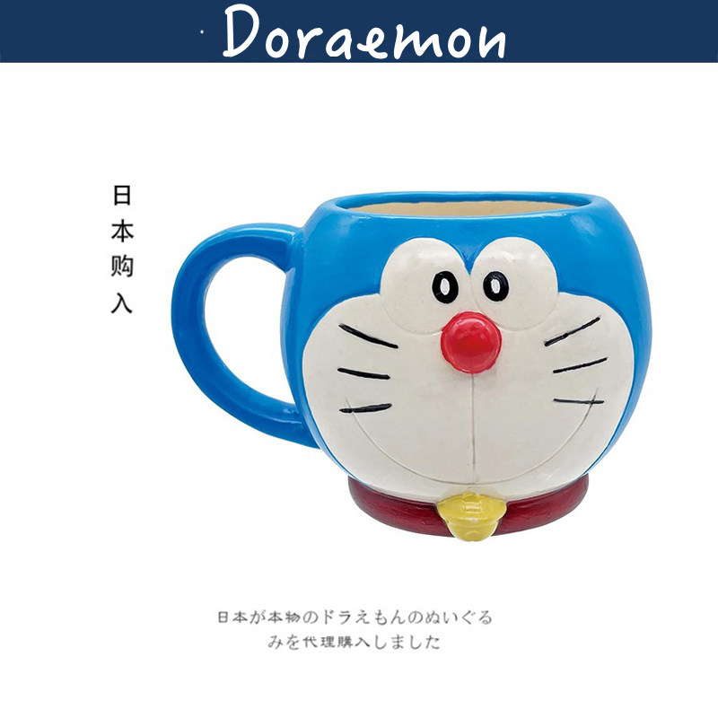 doraemon日本正版哆啦a梦水杯