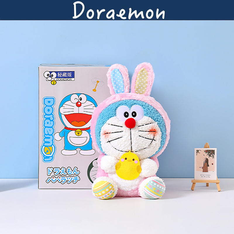 哆啦A梦日本正版机器猫公仔