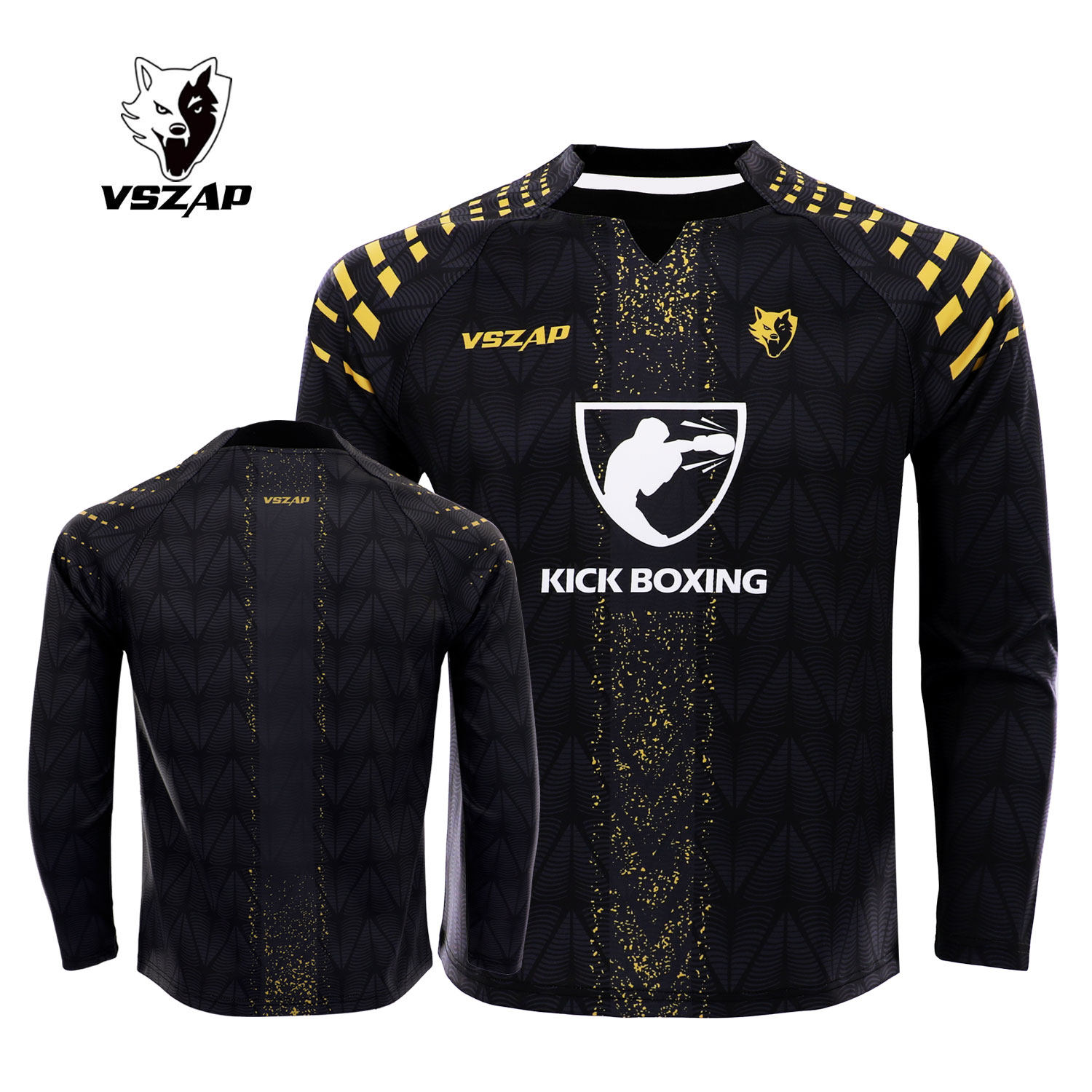 VSZAP美式套头MMA泰拳击格斗武术运动卫衣UFC柔术秋冬套头外套衫