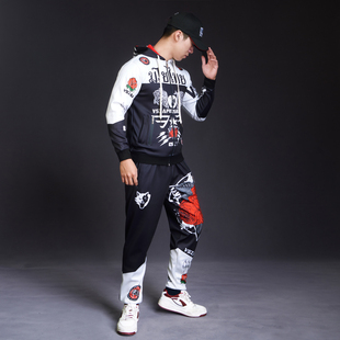 VSZAP速干泰拳卫衣搏击外套健身帽衫UFC格斗长袖MMA弹力训练播求