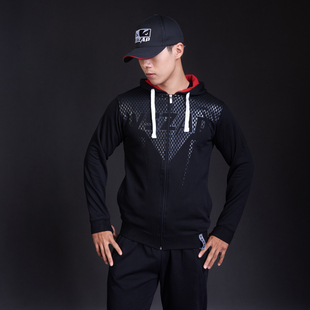 UFC搏击健身运动格斗训练散打 卫衣外套MMA长袖 VSZAP SHARP连帽衫