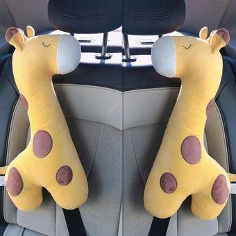 汽车安全带抱枕护肩套颈枕卡通保险带车内全带套可爱车用固定器