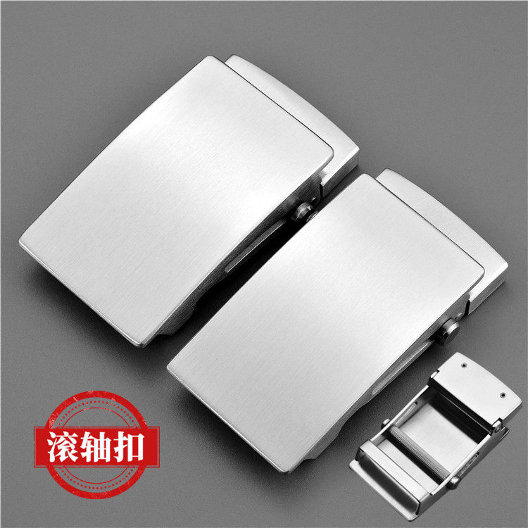 皮带头腰带扣头304不锈钢滚轴皮带扣头配件加厚无牙自动扣头3.5cm,服饰配件/皮带/帽子/围巾,皮带扣,淘宝优惠券,粉丝福利购,淘宝优惠卷