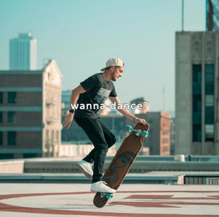 燃烧冰进口loaded tarab 泰拉长板老福同款专业滑板代步dc平花