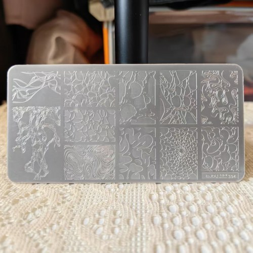 【油姐】SPV-394 印花钢板 美甲DIY彩绘模板 转印工具