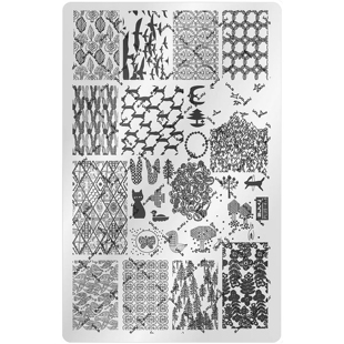 【油姐】ZJOYplus-416 印花印板 美甲DIY彩绘工具 皆明川