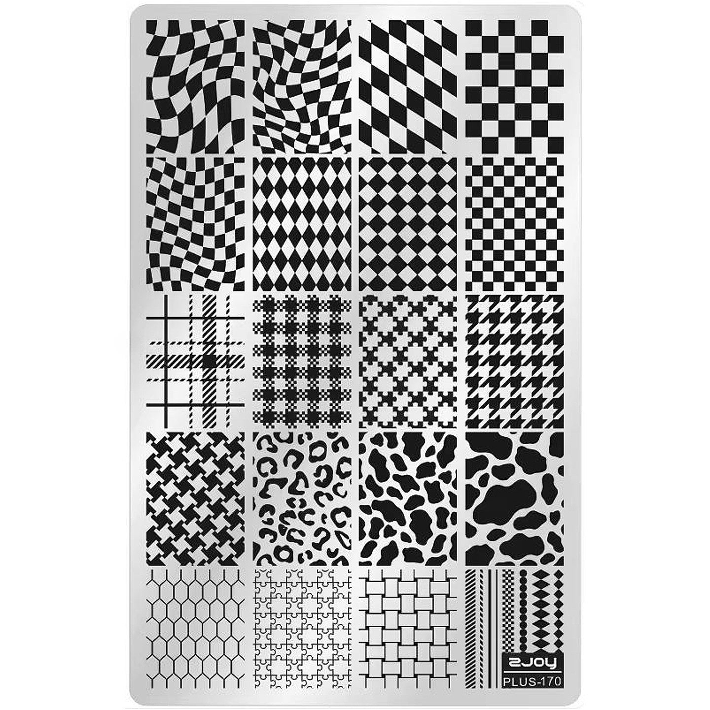 【油姐】ZJOYplus 170 印花转印钢板 美甲DIY彩绘工具 菱格纹背景,彩妆/香水/美妆工具,美甲工具,淘宝优惠券,粉丝福利购,淘宝优惠卷