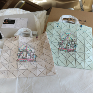 意大利品牌 提带三档调节手提休闲手提包 菱格拼接托特包单肩包