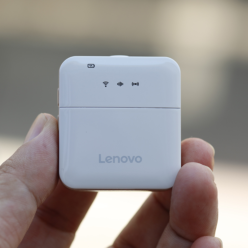 联想无线领夹麦克风一拖二收音直播设备收音拍视频采访自媒体话筒