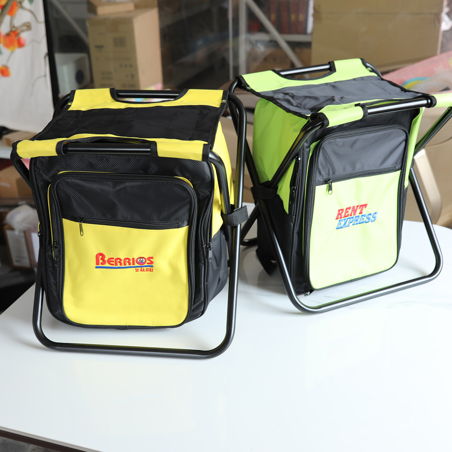 能坐能装！户外凳包旅行折叠椅包钓鱼凳带保温保冷包可双肩背手提