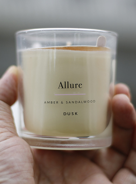 出老外!香薰蜡烛植物精油安神助眠香氛蜡 净化空气瓶装可燃22/35H