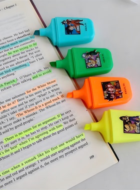 人民币当欧元用 3.99欧元lefties学生用标注笔记号笔学习重点标记