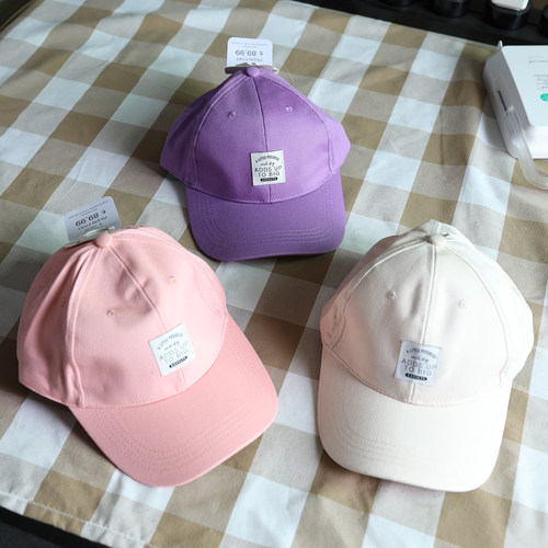 法国品牌鸭舌帽尺寸可调节显脸小