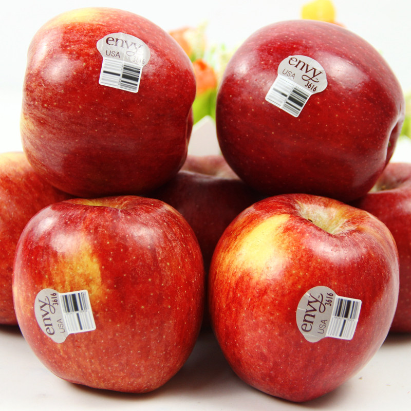 小果农新西兰爱妃苹果envy12/15个礼盒装te级大果新鲜水果空运