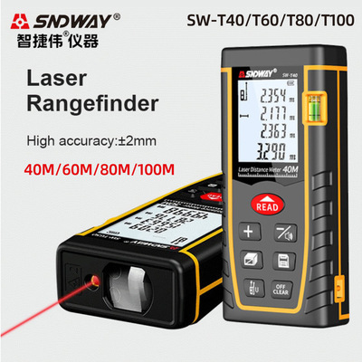 Laser Tape Measure 40M 60M 80M 100M Laser Rangef High Prec