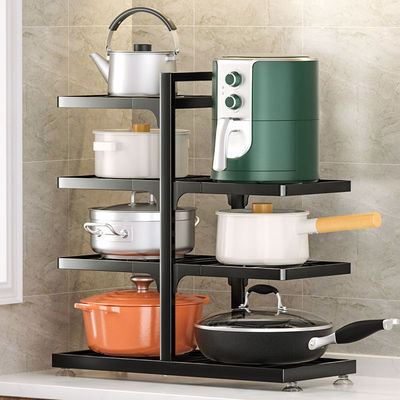 Kitchen Cabinet Organizer Steel Cookware Holder Baking Pan