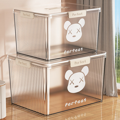 Plastic storage box with Lids Large moving boxes Organizing