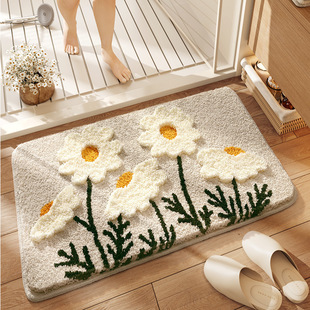 Absorbent Floor Mat Bath Mat Shower Water-Absorbing Doormat