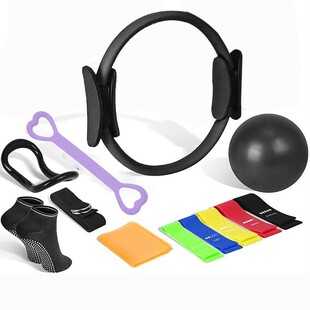 Yoga Ring Resistance Pilates Magic Set Band Workout Circle