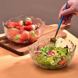 salad bowls glass bowl set dessert fruit storage bottles碗