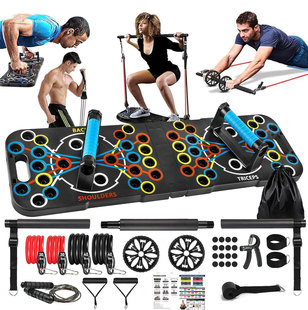 Push set muscle trainer俯卧 board chest training bar mens