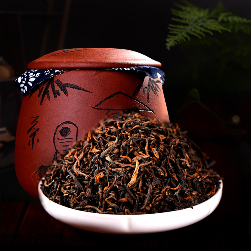 普洱茶熟茶 云南景迈山头春古树茶散茶陈年老普洱茶400g罐装茶叶
