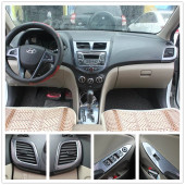 桃木中控面板 适用于10 改装 瑞纳碳纤维内饰贴 方向盘贴 14款