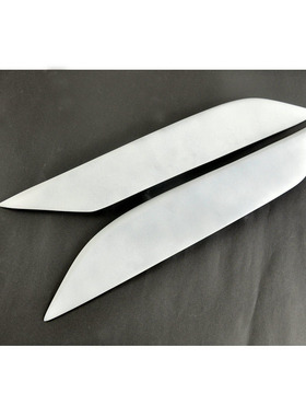 适用于03-08款日产350Z灰色树脂改装灯眉眼眉大灯装饰条改装贴件