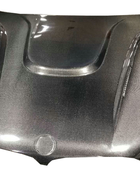 适用于新宝马X5X6 F15F16碳纤改装机盖 HAMANN哈曼款开孔引擎盖