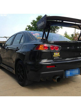 汽车改装三厢车通用碳纤尾翼 GT款赛车双层尾翼Voltex款定风翼