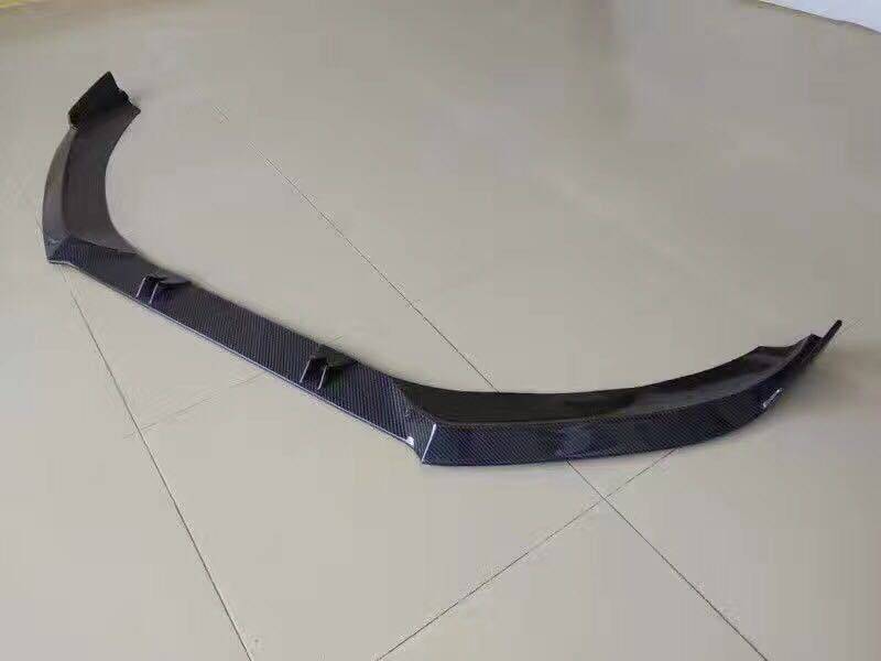 适用于奥迪A4 A4L碳纤维前唇前扰流前下巴前铲前杠