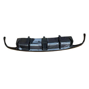 适用于奥迪A6Allroad改装碳纤维后唇 A6C7旅行专用后扰流后杠下巴