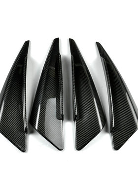 适用于19-23款法拉利F8 Tributo 碳纤维改装专用前杠风刀前杠改件