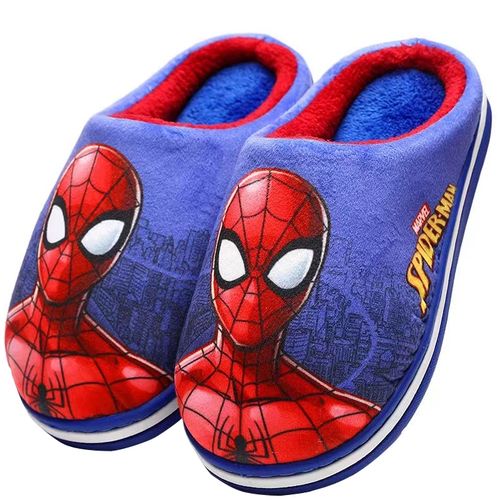 Дисней, детские удерживающие тепло демисезонные тапочки для мальчиков на платформе, 2 лет