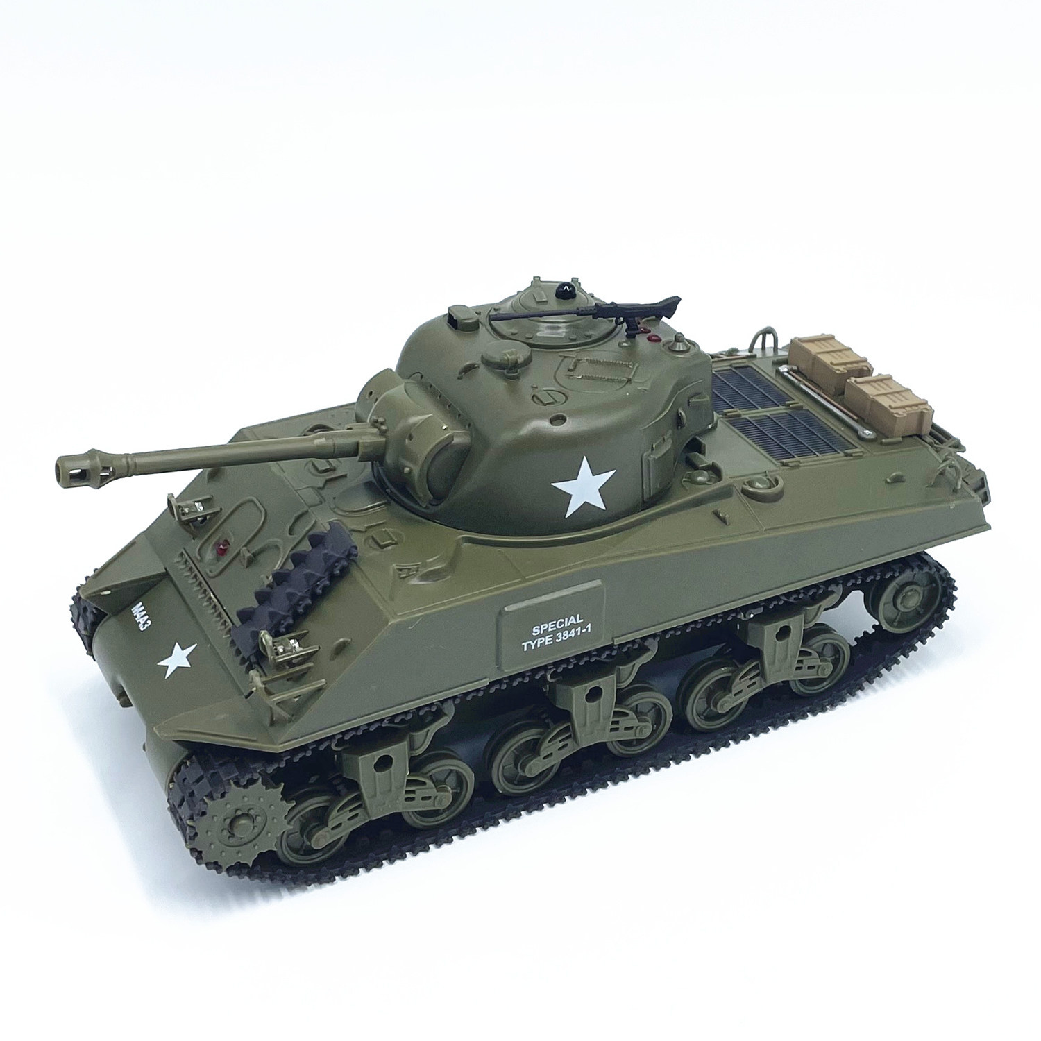 PERSHING M26 SHERMAN M4 HENGLONG 원격 제어 탱크 시뮬레이션 모델 어린이 장난감 선물 적외선 전투
