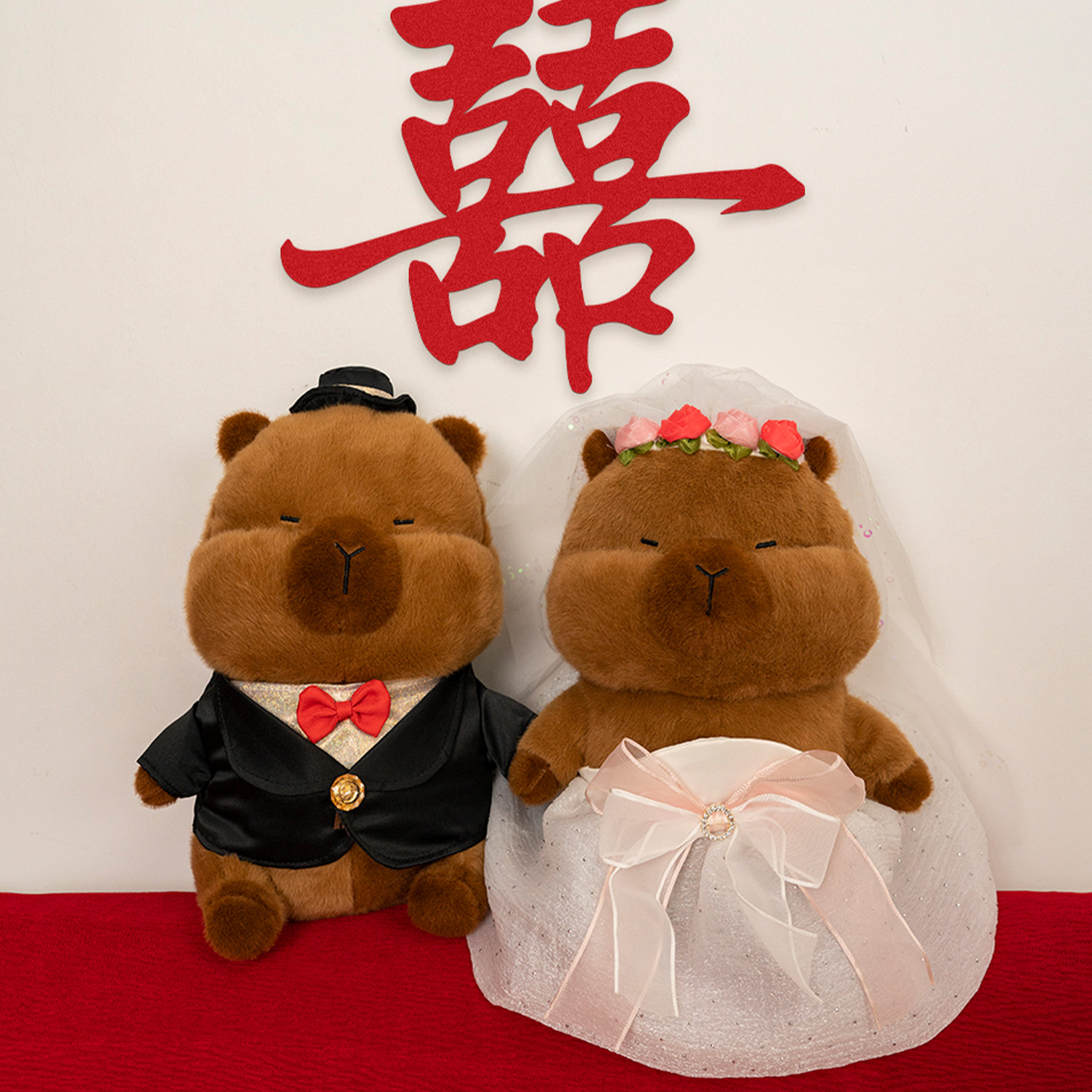 糊涂娘娘压床娃娃一对结婚新款高档2025创意可爱风婚房床上新婚