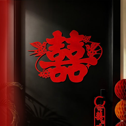 超有心意的结婚喜字贴推荐！