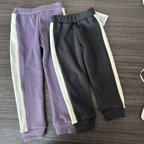 2024年冬男女童秋冬不倒绒运动裤SLAP SLIP加绒长裤