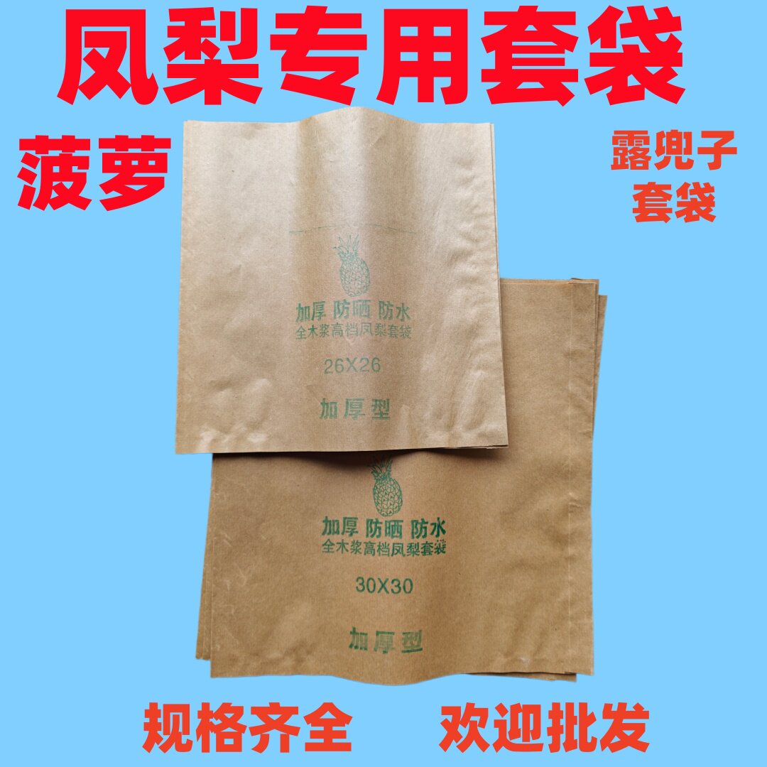 全木浆凤梨菠萝露兜子专用套袋