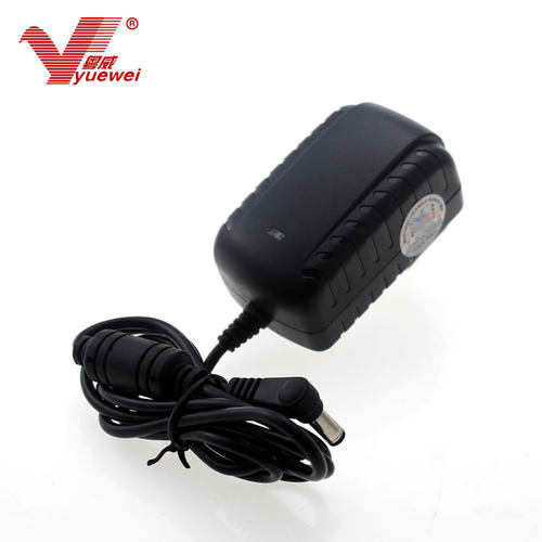 粤威YW-18WD内负外正5V2A电源适配器2米线音叉弯头带磁环特殊定做
