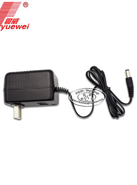粤威YW-902L电源线DC9V200MA电源适配器线圈变压器9V0.2A内正外负