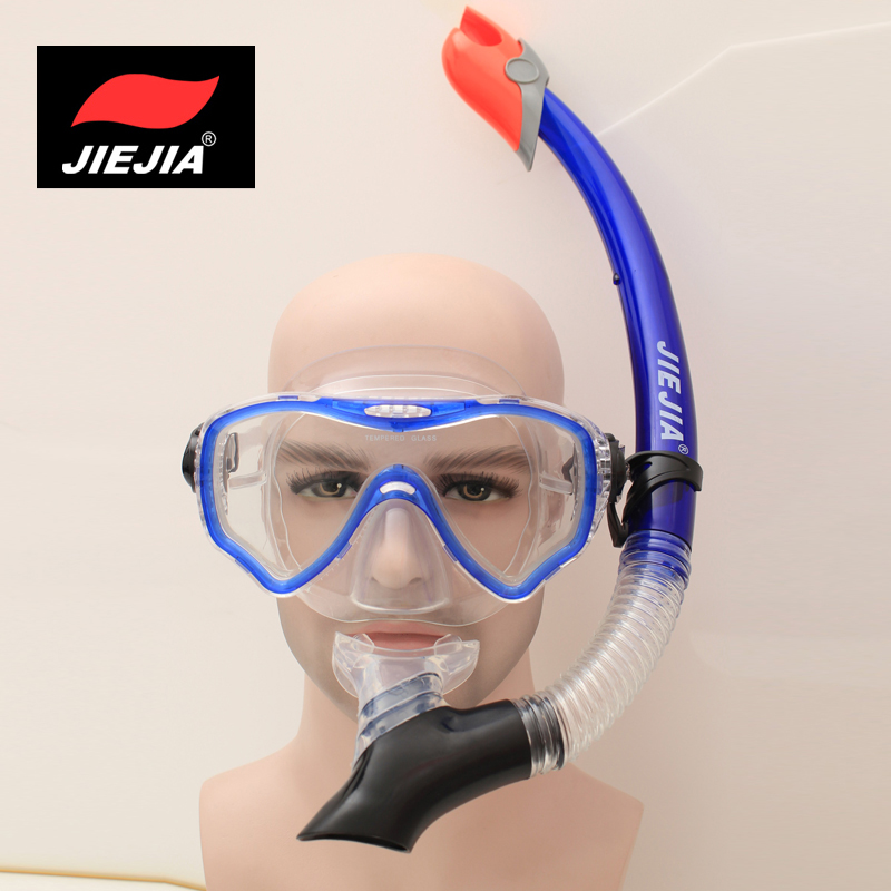 JIEJIA捷佳 MS8 新款成人潜水眼镜游泳镜 潜水呼吸管游泳装备
